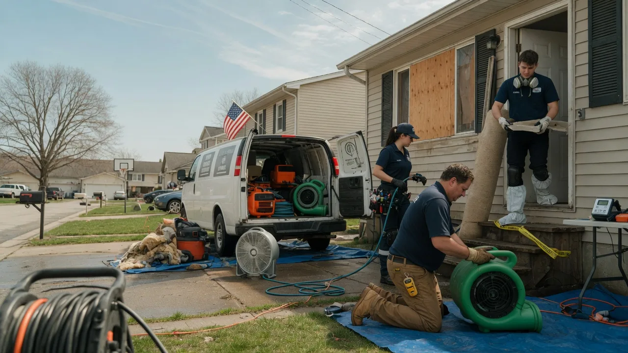 Water Damage Restoration in Huntley, WY near me